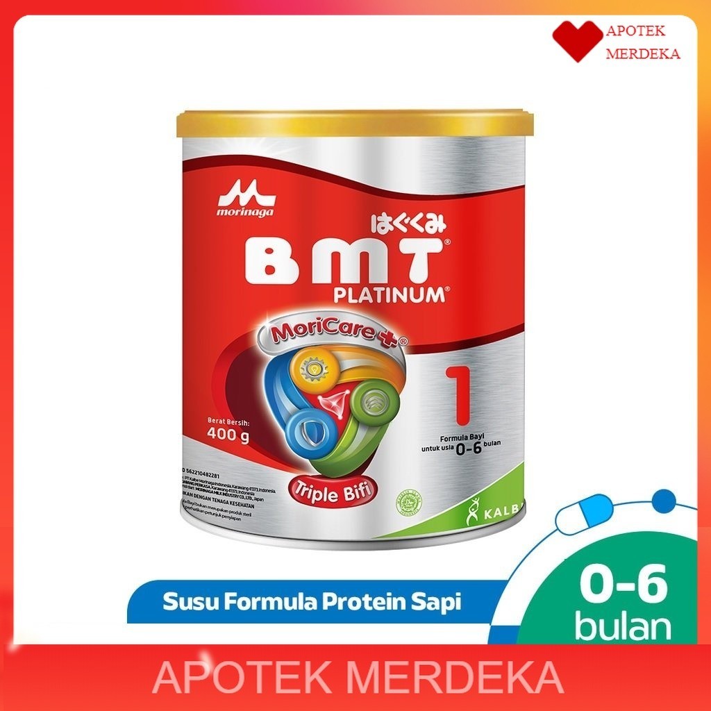 Morinaga BMT Platinum Moricare+ 400gr / BMT PLATINUM 400 GR/400GR/ MORINAGA