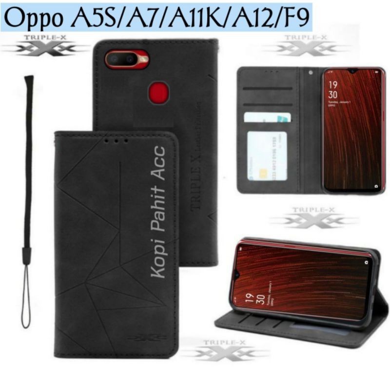 Case Oppo F9 F9 Pro Oppo Cph1823 Cph1881 Cph1825 Flip Cover Wallet Sarung Hp Casing Dompet Flip Magn