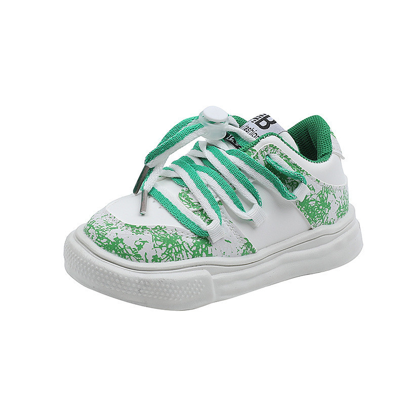 Sepatu Sneakers Import Anak Perempuan Laki Laki Model Abstrak  AB 520 New Fashion BISA COD