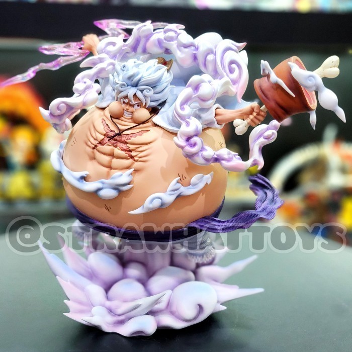 READY STOCK ACTION FIGURE LUFFY NIKA TANK MAN BY TIAN HUI RESIN STATUE ONE PIECE