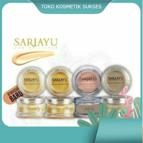 CREAM FOUNDATION SARIAYU | foundation sariayu