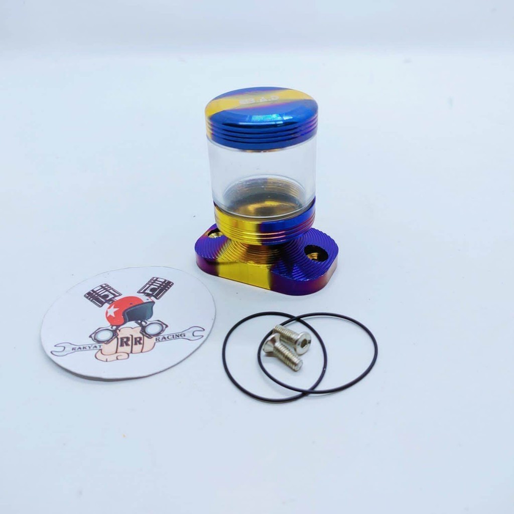 Stempel kaca tabung minyak rem twotone/tutup minyak rem twotone Universal Motor Yamaha