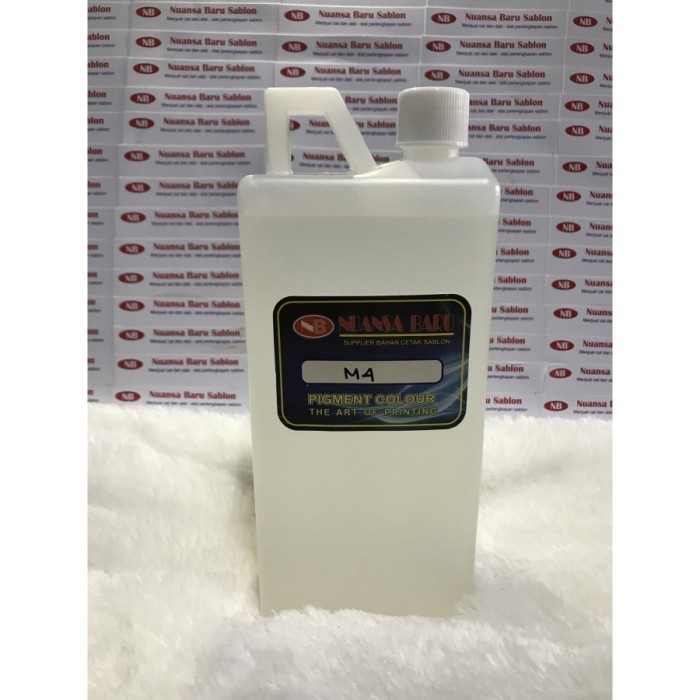 

tinta duta screen khusus sablon plastik / tinta sablon cup plastik - M4 1 liter