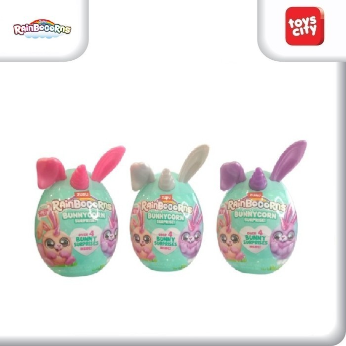 TOKOSANIA Zuru Rainbocorns Bunnycorn Surprise - Mainan Boneka Figure