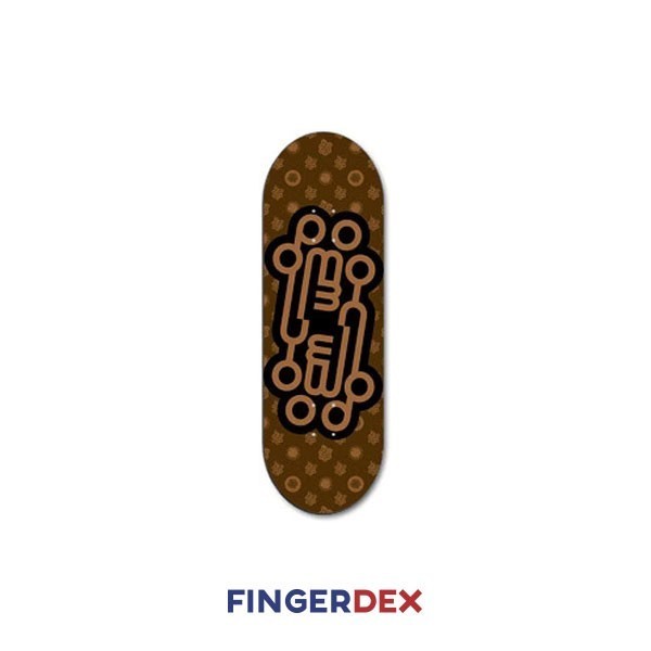 Yellowood Fingerboard Deck : Logo Vitton