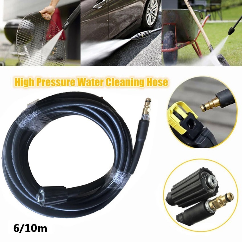 Selang Air Tekanan Tinggi 6 / 10M untuk Karcher Washer K2 K3 K4 K5 K6 K7 SELANG HOSE JET CLEANER