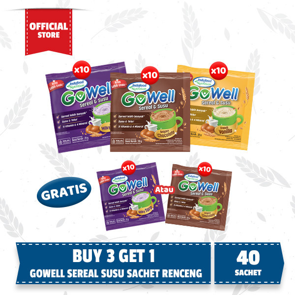 

Mix Buy 3 Get 1 - Gowell Sachet Rejuv 1 Renceng