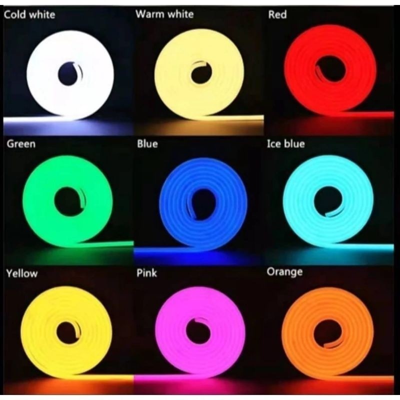 [ DELSER MOTOR ] LAMPU NEON FLEX LAMPU LED 12V 5M 5 METER LAMPU LED SELANG 12 VOLT PANJANG KUALITAS 