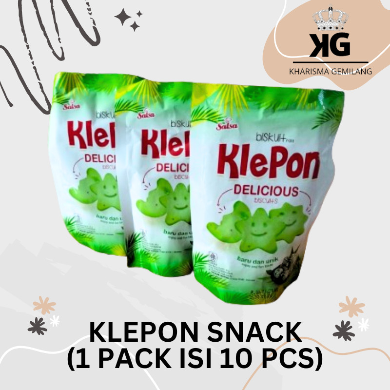 

KG - KLEPON SNACK 43 Gram (1 Pack Isi 10 PCS) Pouch Trebson Biskuit Kelepon Oat Sus Coklat Anak Dewasa Murah