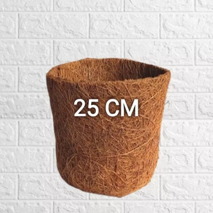 POT UKURAN 25CM SABUT KELAPA POT BESAR SERABUT KELAPA