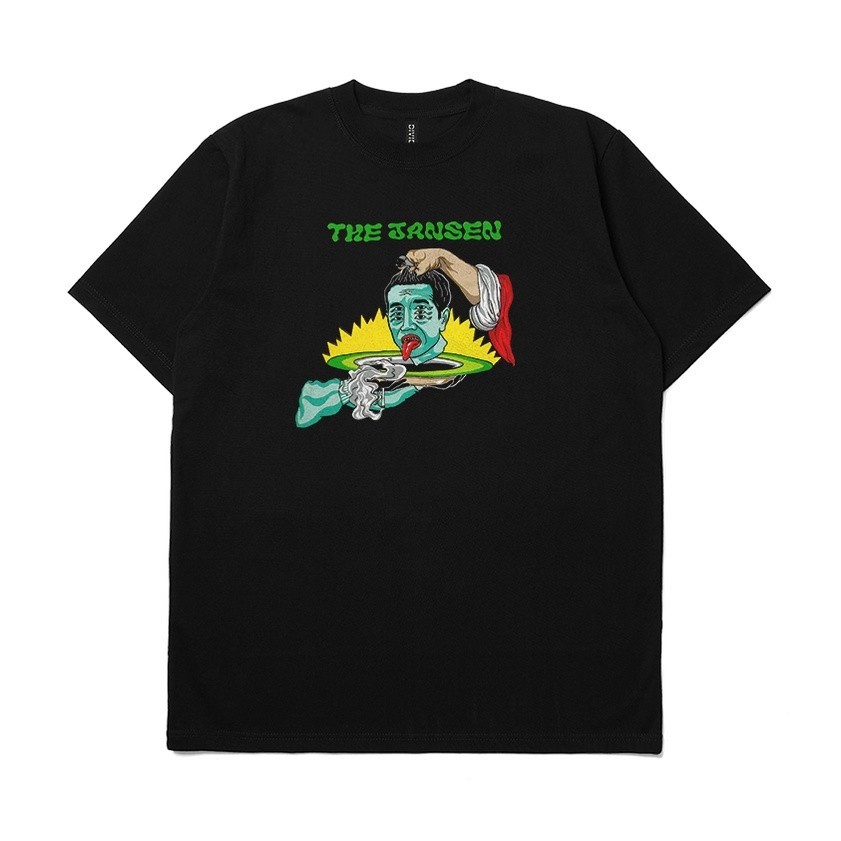 【COD】 NEW T-shirt Band The Jansen Sore Di Kebun Raya KAOS /