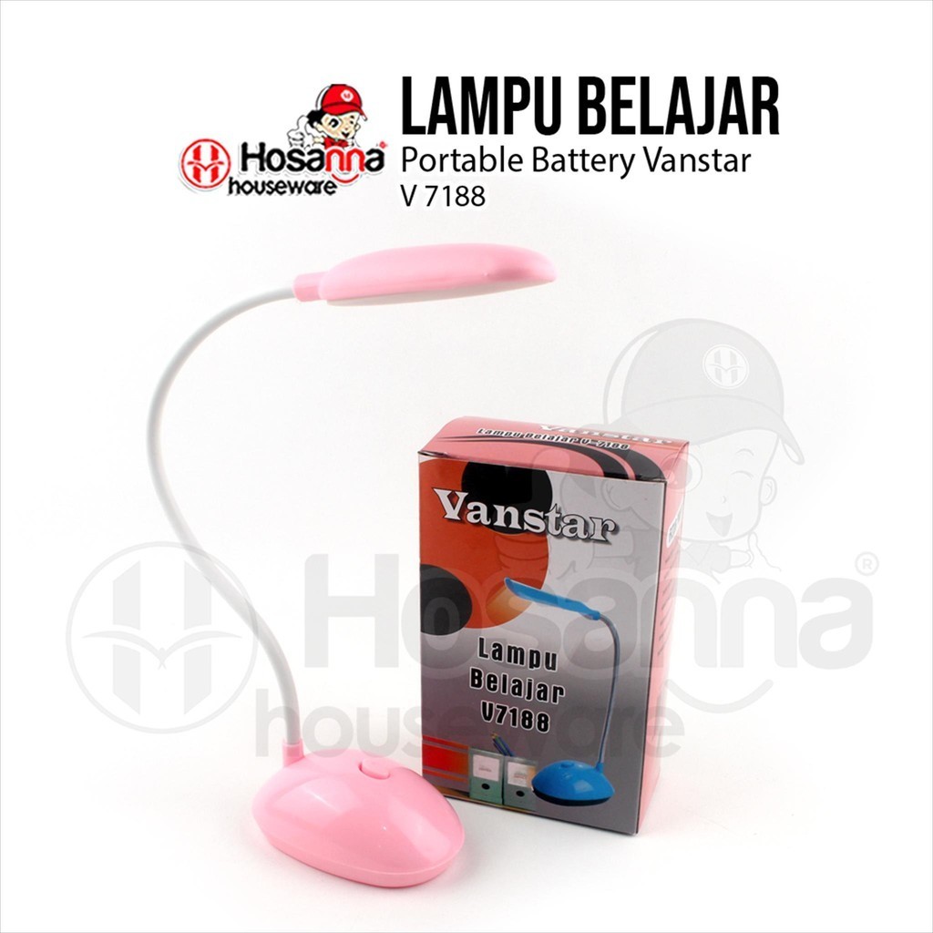 Lampu Belajar LED V7188 / Lampu Meja Belajar  / Lampu Baca Mini