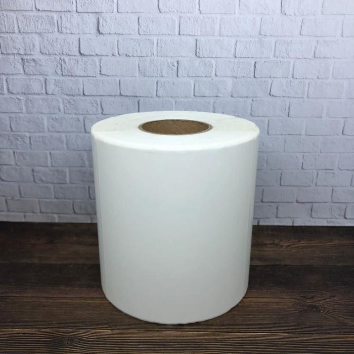 

promo ✨ -100x100 100x150 Label Sticker Thermal / Kertas Thermal / Stiker Resi - 100x100 Roll