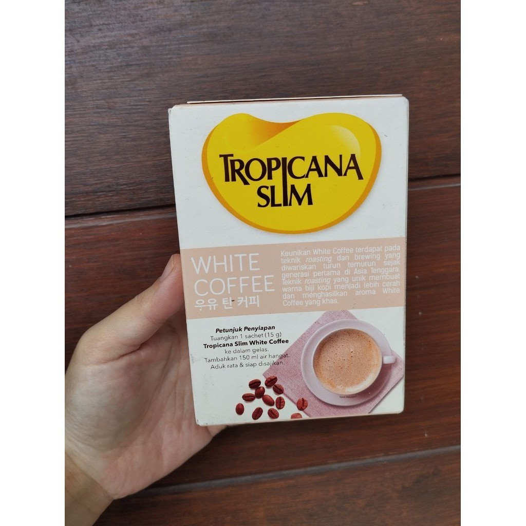 

Tropicana Slim White Coffee Box 4 Sachet @ 15 gram