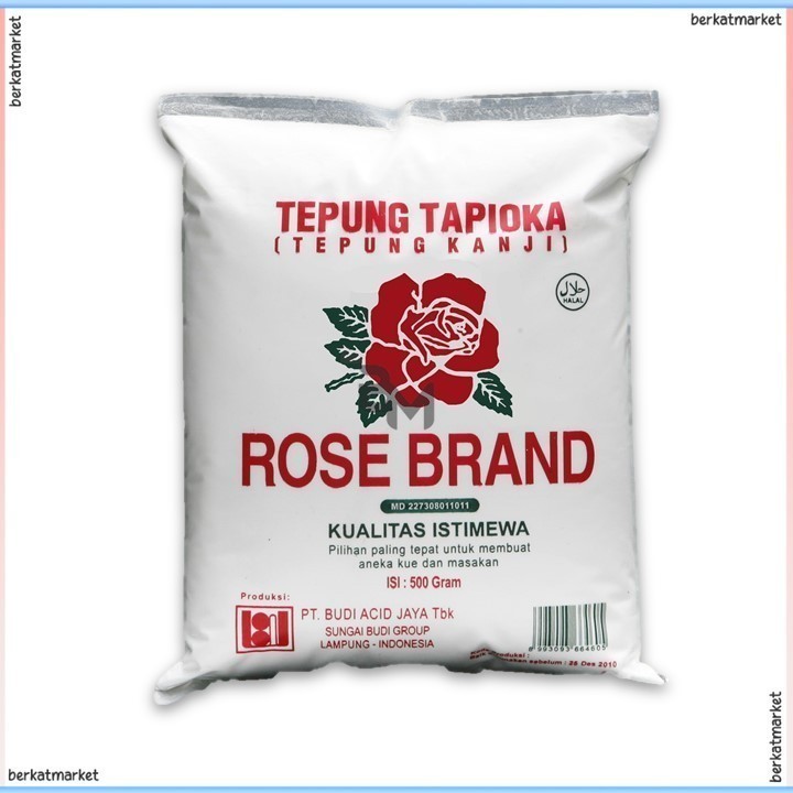 

Tepung Kanji Tapioka Rose Brand 500gr