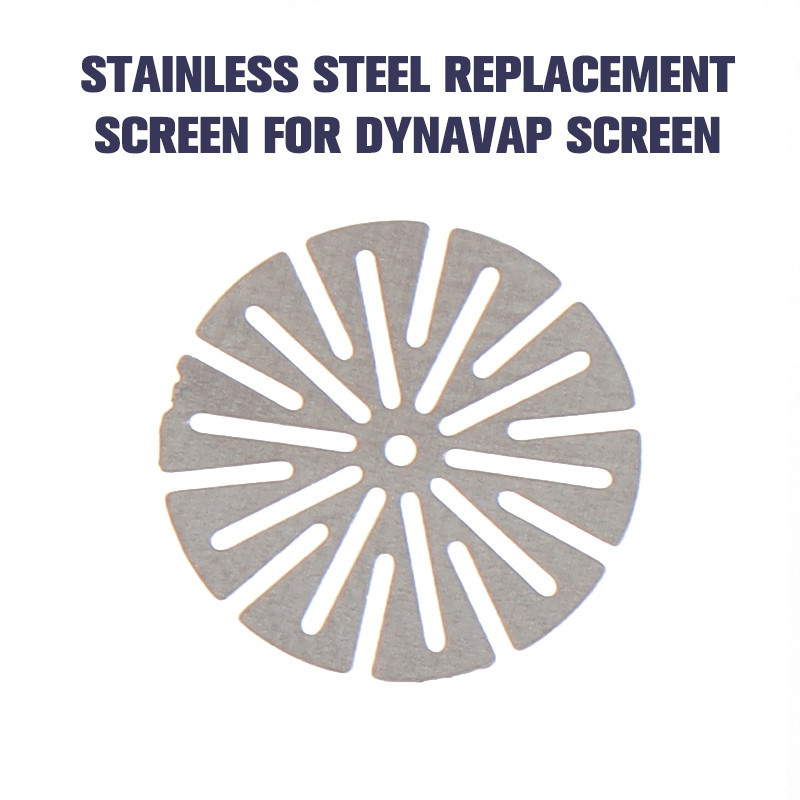 Stainless Steel Replacement Screen CCD Circumferential Compression Diffuser Accessory For Dynavap Sc