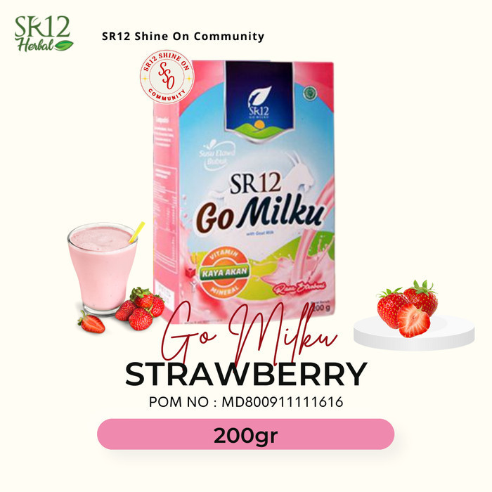 

TERJUAL Susu Kambing Etawa Bubuk Murni Gomilku Sr12 Asli Tanpa Gula Tidak Amis - Strawberry 200g