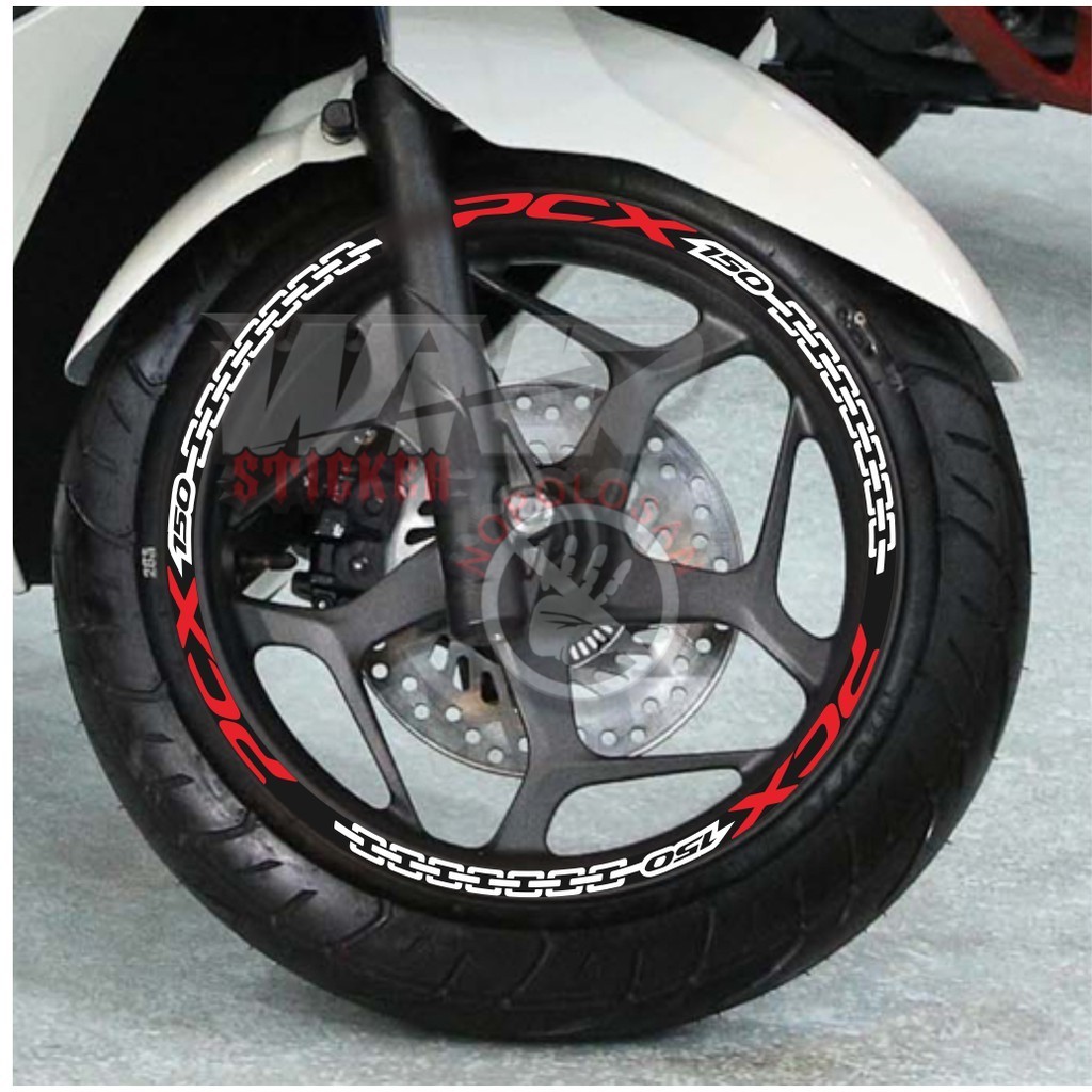 sticker velg pcx sticker velg new pcx160