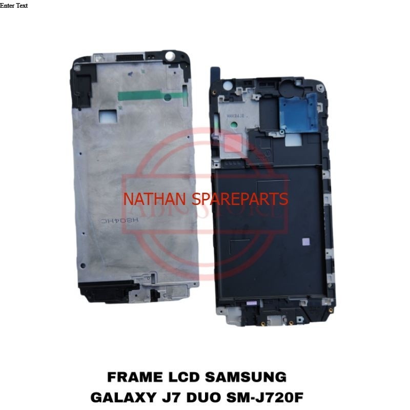 FRONT FRAME LCD - TATAKAN LCD SAMSUNG GALAXY J7 DUO SM-J720F