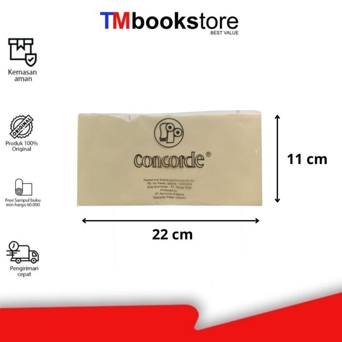 

ENVELOPE LAID DL 90GR @12LBR CREAM 81103 CONCORDE