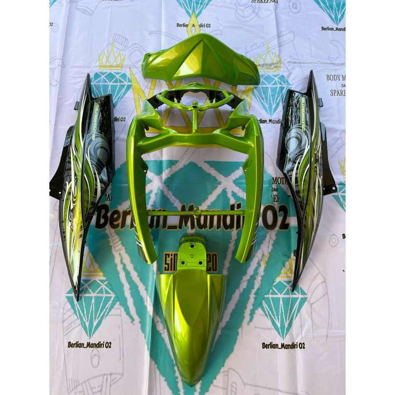 FULL BODY HALUS MIO SOUL KABRU HIJAU HITAM