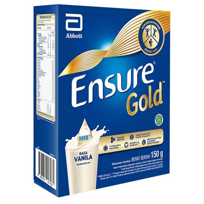 

COD GRATIS ONGKIR Ensure Gold Vanila 150g Box (per box)
