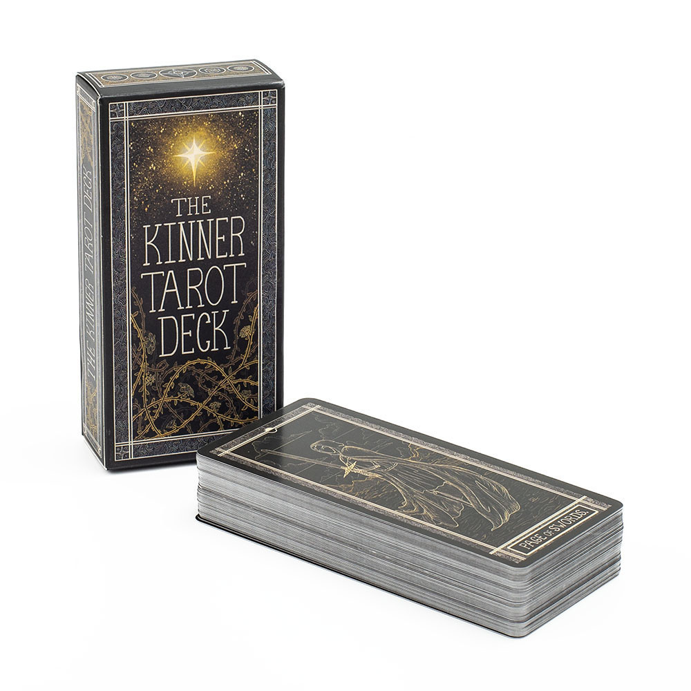 

New The Kinner Tarot Cards A 78 Deck English Visions Divination Edition Borad Playing Games 11.3*5.5CM