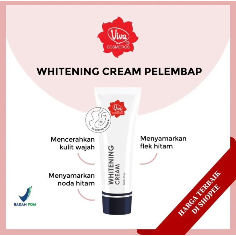 VIVA whitening Cream 15gr RF KOSMETIK KENDARI