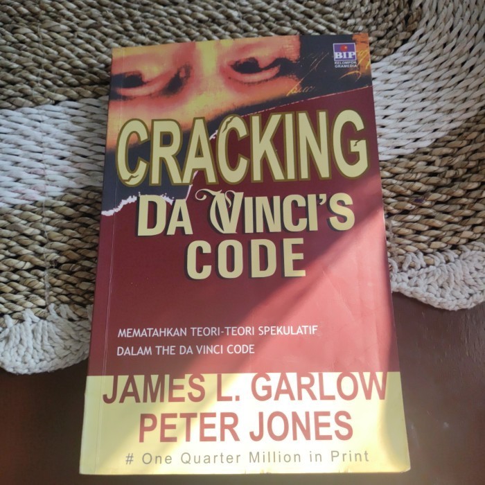 Buku CRACKING DA VINCI'S CODE - JAMES L GARLOW  Original Preloved