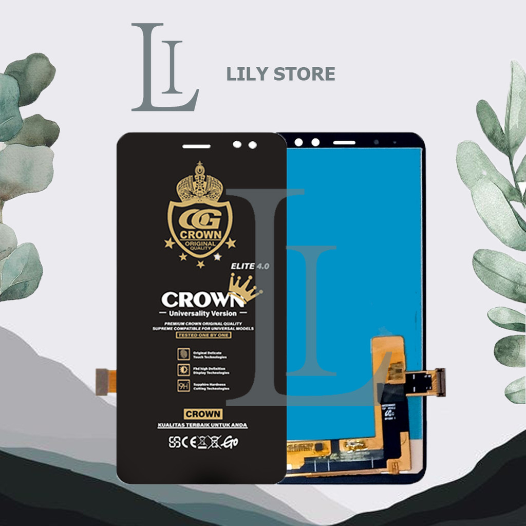 LCD FULLSET COMPLETE SAMSUNG A530 / A8 2018 ORIGINAL PRESISI L1134