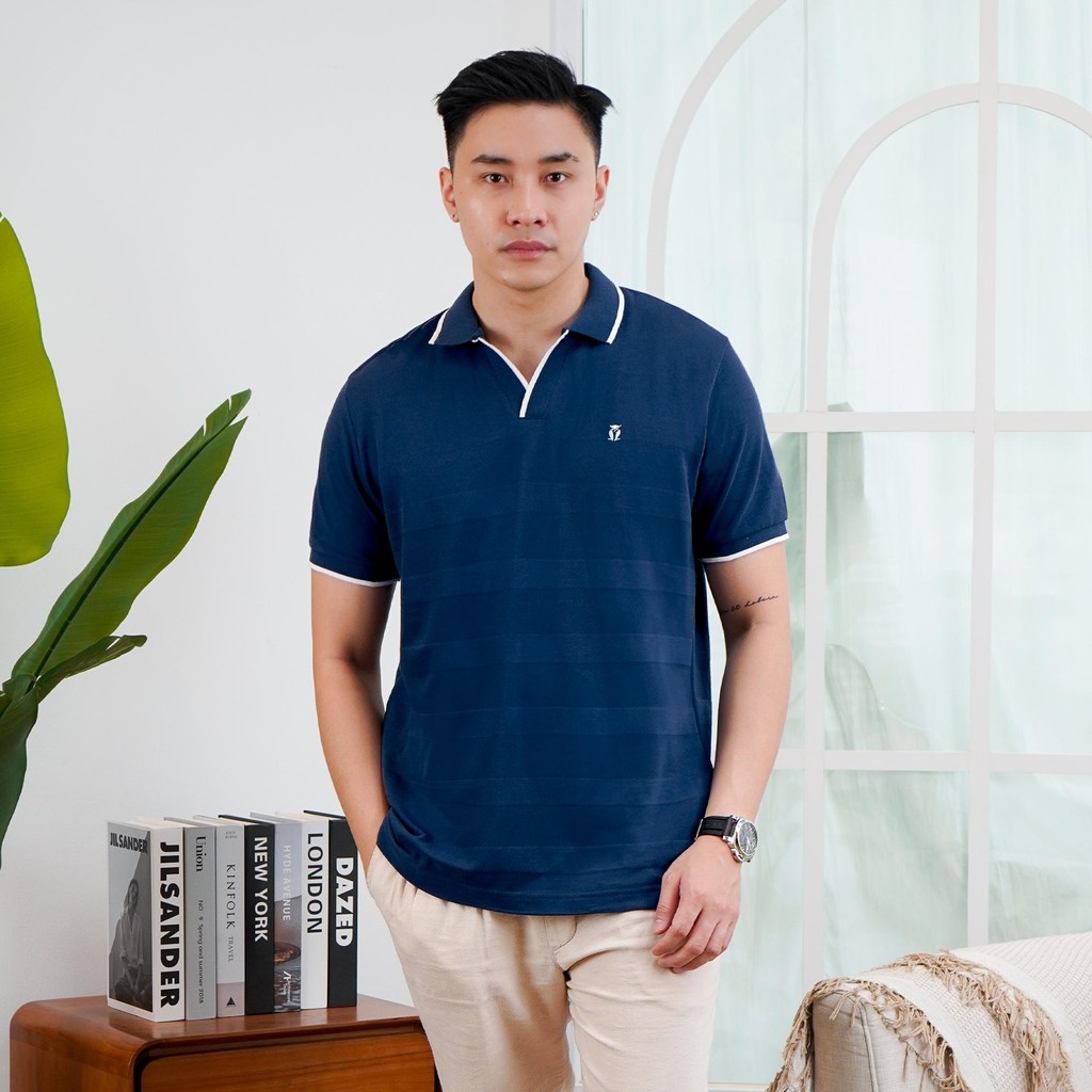 MATSUDA Tomi Kaos Polo Shirt Pria Kerah