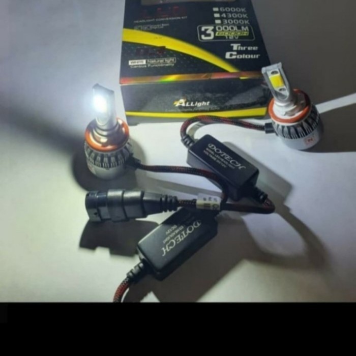 LAMPU LED MOBIL HB4/9006 DOTECH 2 WARNA