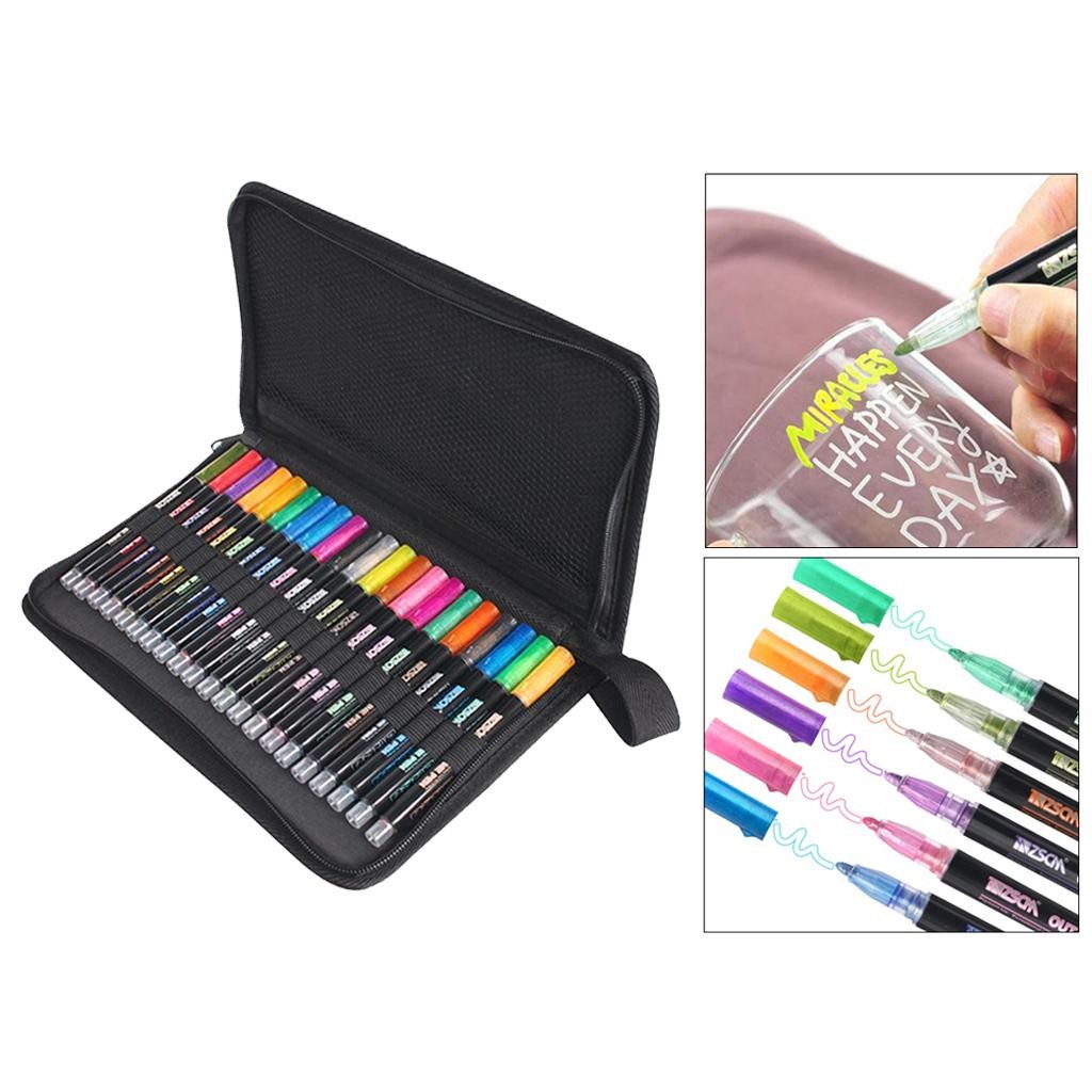 

Outline Pens Art, Drawing, Craft Projects, Marker Child New Year