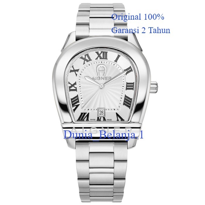 Original 100% Jam Tangan Pria Tali Rantai Aigner AGW.244006 Garansi Resmi 2 Tahun