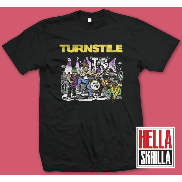 kaos tshirt TURNSTILE TIME SPACE