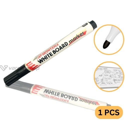 

Whiteboard Marker Spidol Papan Tulis Hitam 1PCS