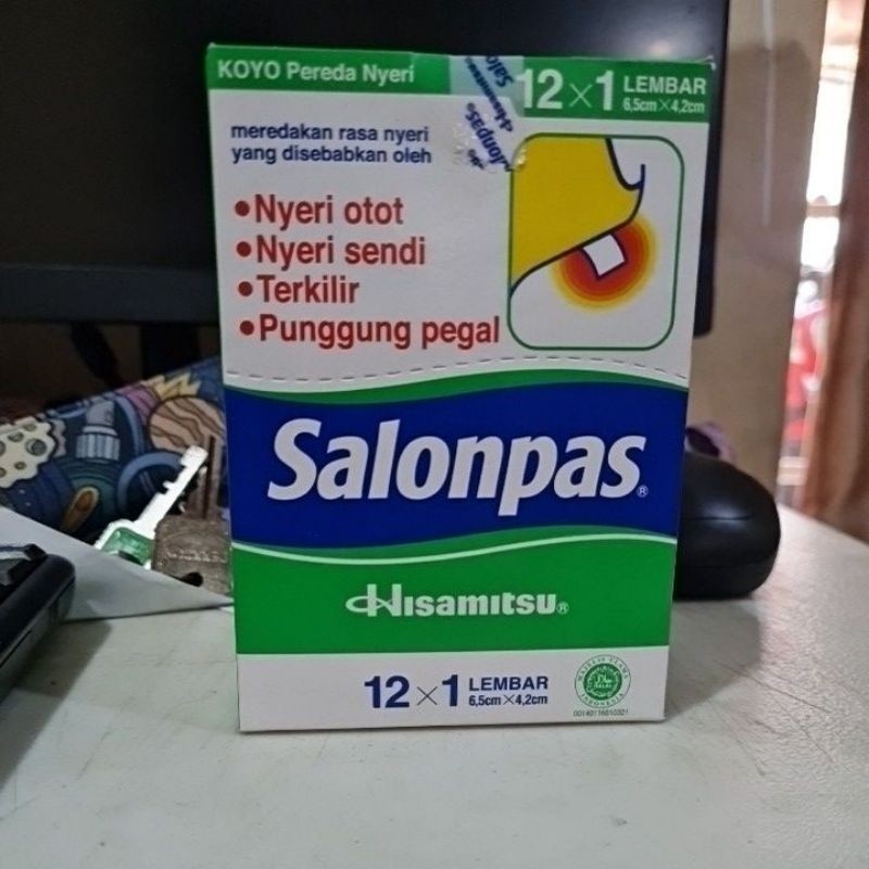 salonpas 12x1 lembar