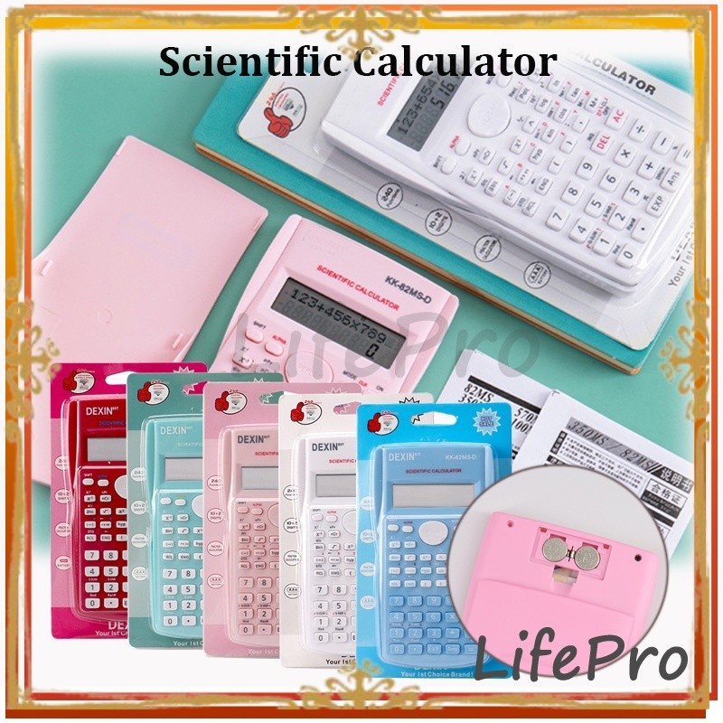 

Kalkulator Color Function Scientific Kalkulator 24 Fungsi Kalkulasi 3 Warna 1700 Scientific Calculator / Alkulator Sekolah Scientific Colour / Calculator Ujian Function