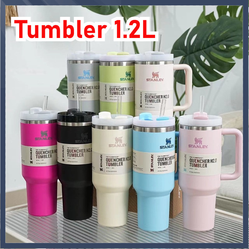 [COD] Tumbler 1.2L Tumbler Stainless Steel 304 Portable Stainless Steel Vacuum Insulated Thermos
