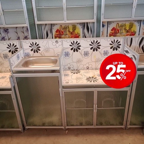 Rak Kompor dan Wastafel 3 Pintu