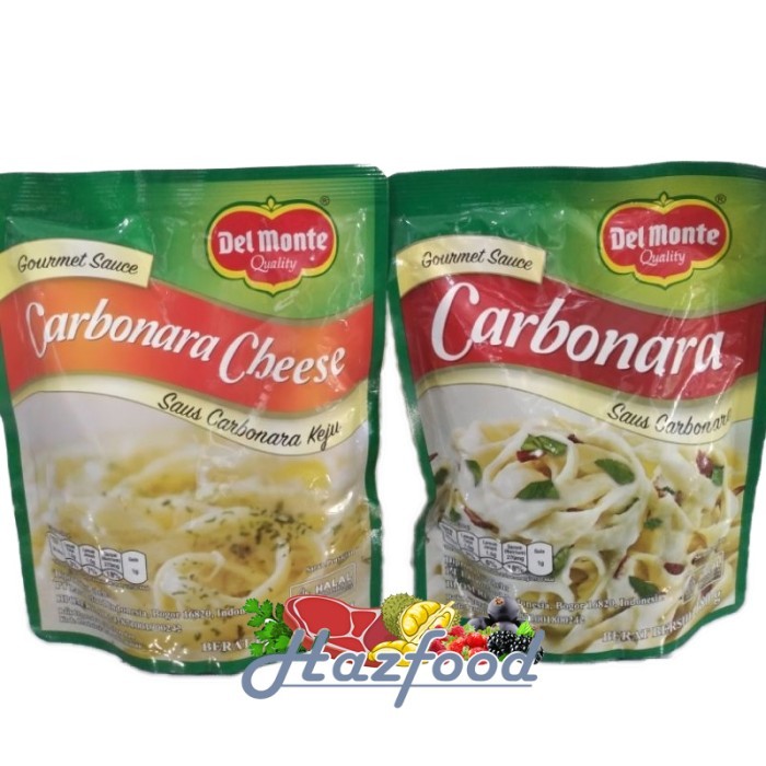 

Del Monte Carbonara | Carbonara Cheese Saus Karbonara 180 Gram