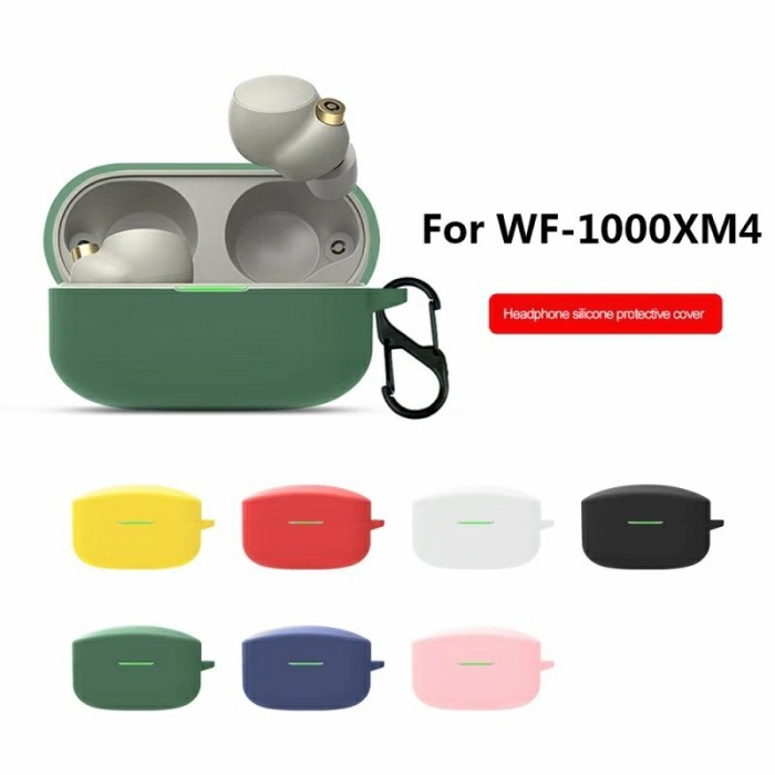 Casing silicone Sony WF-1000XM4 Case Cover WF1000XM4 1000xm4 silicon