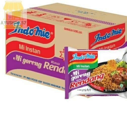 

Indomie Goreng Rendang Mie Instan [91 g/ 40 pcs/ Karton] - AYUSHOP57