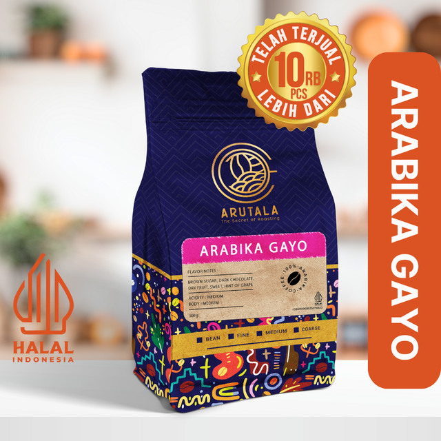 

Arutala - Kopi Gayo Takengon Arabika 500 gram