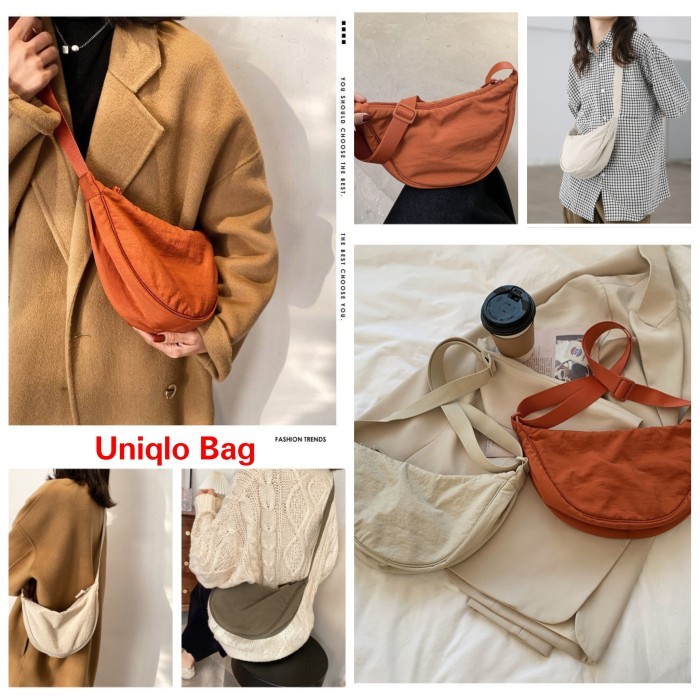 ✨NEW✨ -Tas Slempang Tas Uniqlo - Hitam