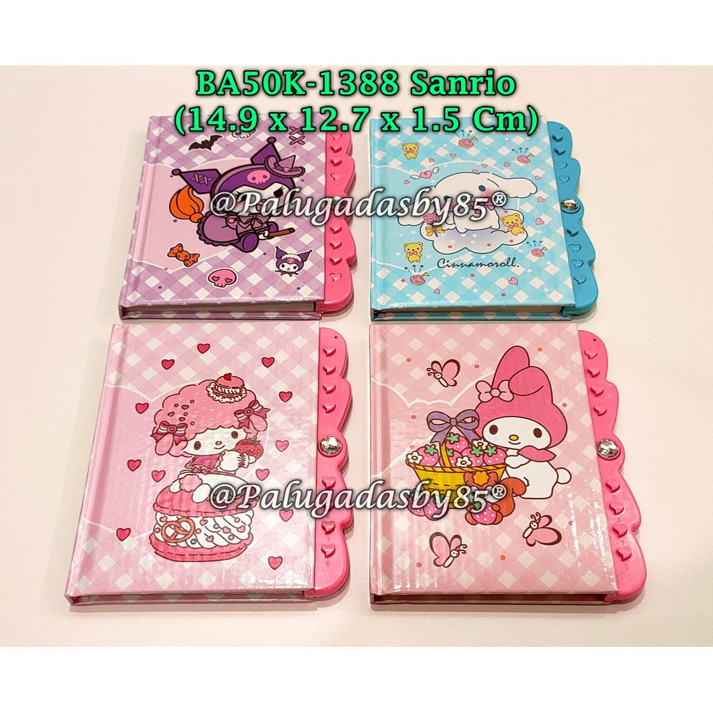 

(1 Biji) Buku Diary Password Sanrio A6 67 Lembar 14.9*12.7*1.5 Cm / Diary Password GXIMP BA50K-1388