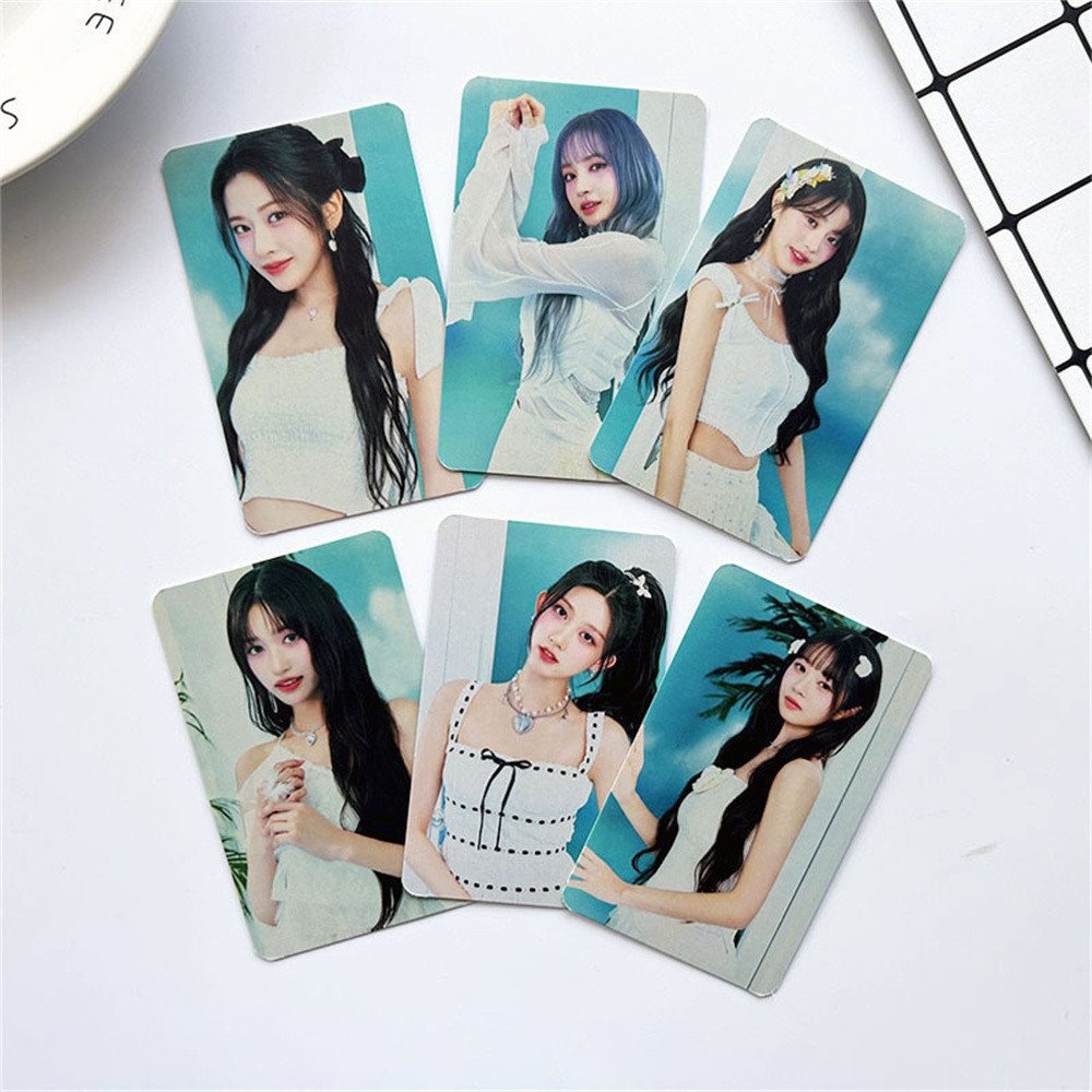 KPOP Wonyoung Photocards Albums ALIVE Postcard Yujin Gaeul LIZ Rei Leeseo Lomo Card Fans Collection 