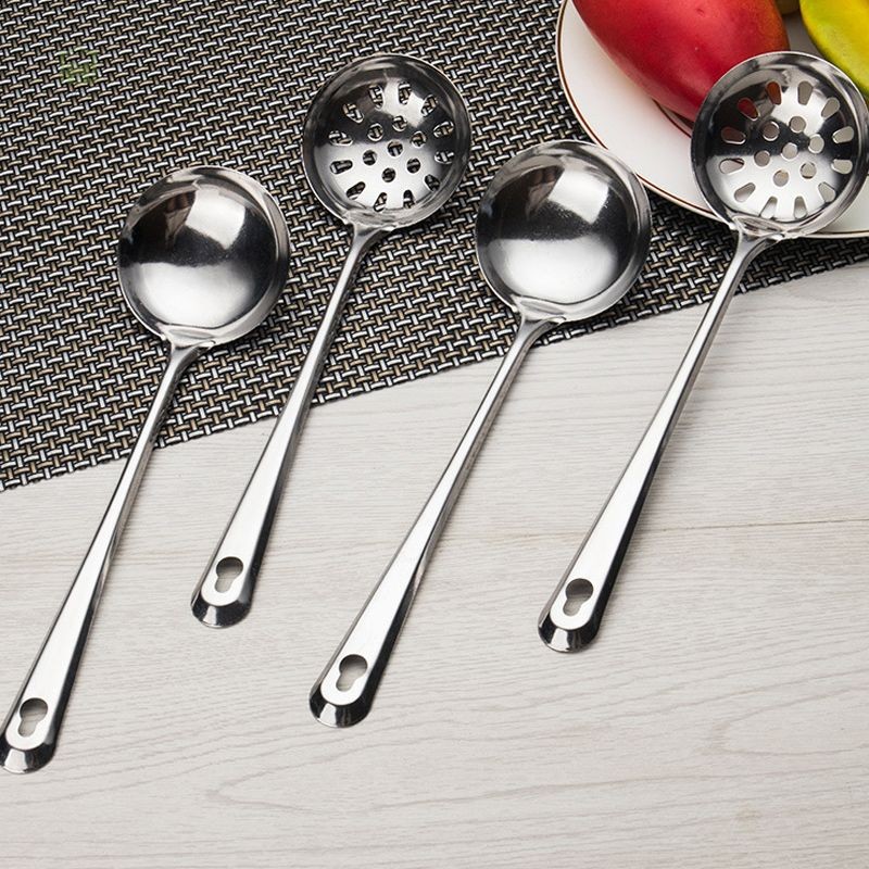 Sendok Kuah Sayur Centong Irus Lubang Sup Soup Ladle Stainless Steel hottome