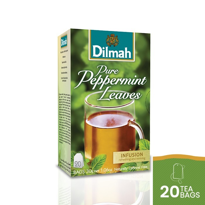 

Dilmah Infusion Tea Pure Peppermint - Teh Celup - Tag Tbag 20s
