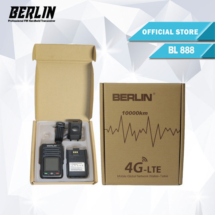 HT POC 4G BERLIN BL-888 sim card mobile network walkie talkie - HT Only